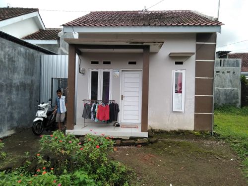 foto denah rumah tipe subsidi perumahan Partika Residence