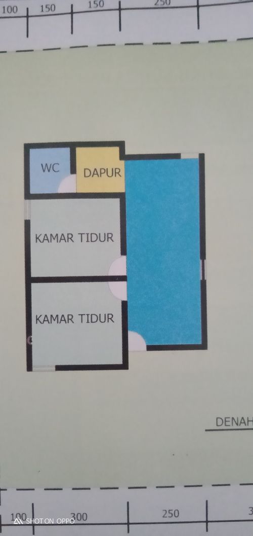 foto denah rumah tipe GRIYA AMANDA SEJAHTRA, RST/36m2 perumahan GRIYA AMANDA SEJAHTERA