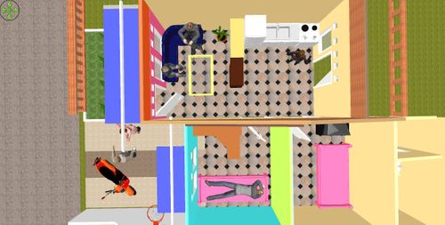 foto denah rumah tipe 36 perumahan PERMATA SIBORNA JAYA