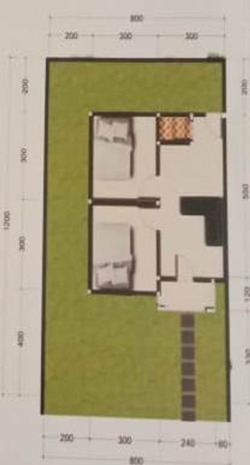 foto denah rumah tipe 36 perumahan MUTIARA GEMILANG