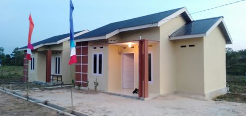 foto denah rumah tipe 36 perumahan Sri mersing residence