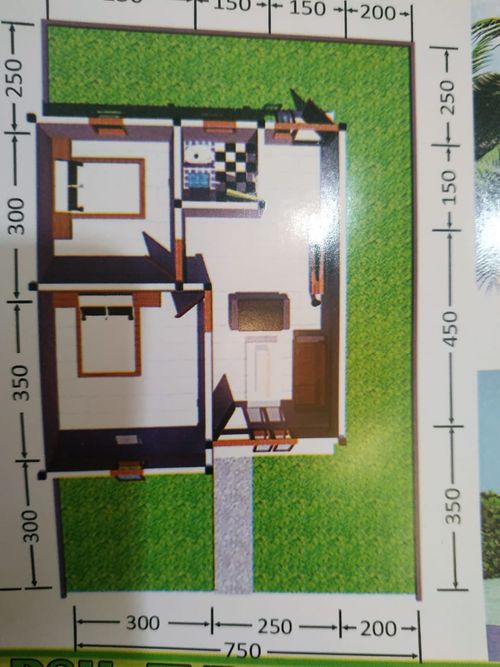 foto denah rumah tipe 36 perumahan Bukit sentosa residence 8