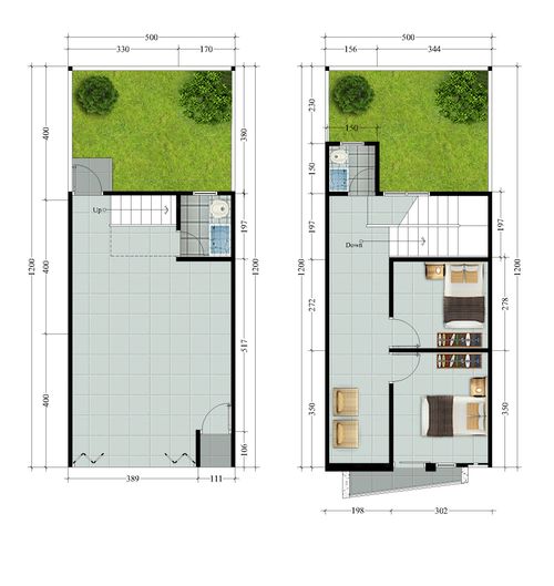 foto denah rumah tipe 90 perumahan GOLDEN LAND REGENCY