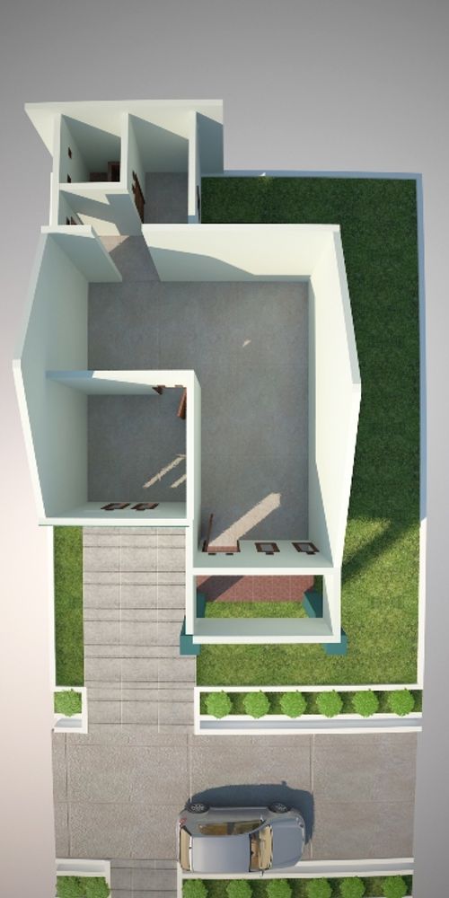 foto denah rumah tipe 36/140 perumahan PALLIMA CITY RESIDENCE