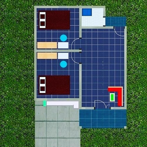foto denah rumah tipe 36/84 perumahan Graha Bungo Kentjana