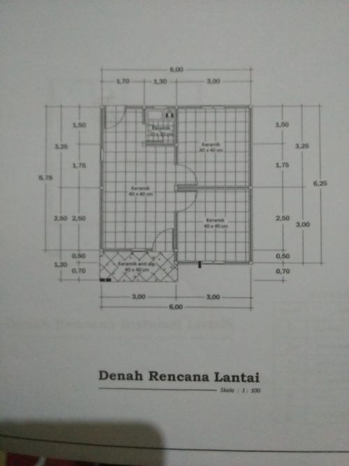 foto denah rumah tipe 36 perumahan Bungo Dani Residence 3