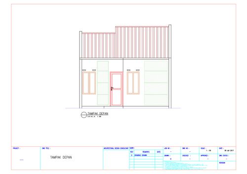 foto denah rumah tipe 36 perumahan Pesona Indah Panei