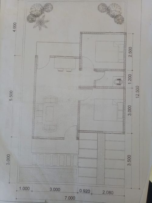 foto denah rumah tipe 36/87 perumahan HARVEST RESIDENCE 1