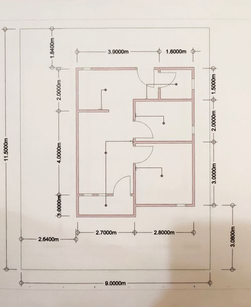 foto denah rumah tipe 36 perumahan Buana citra lestari