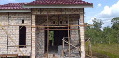 foto denah rumah tipe 36 perumahan Griya Harmoni Handil Bakti
