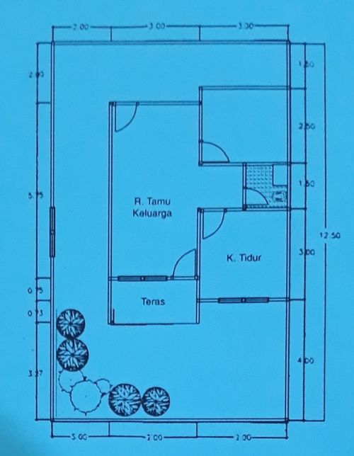 foto denah rumah tipe 36/100 perumahan GRIYA SAKTI III
