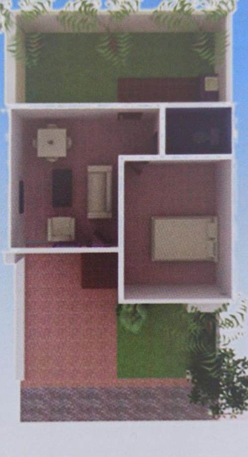 foto denah rumah tipe T.22 perumahan Bumi Citeureup Asri