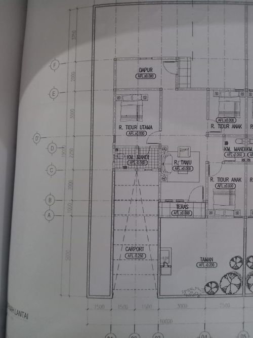 foto denah rumah tipe 80 perumahan GRIYA KOTA PINANG
