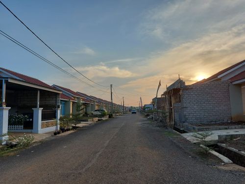 foto denah rumah tipe 36/72 perumahan MAHKOTA GRAHA