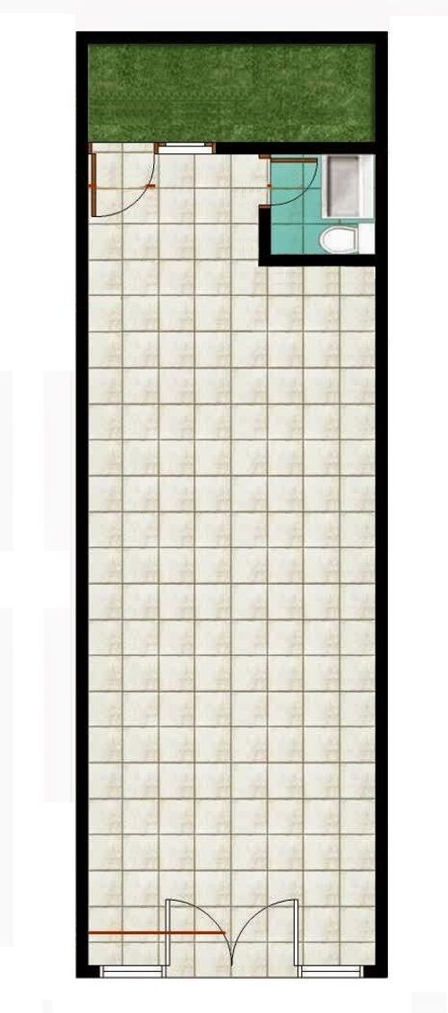 foto denah rumah tipe RUKO perumahan BANYU HERANG REGENCY