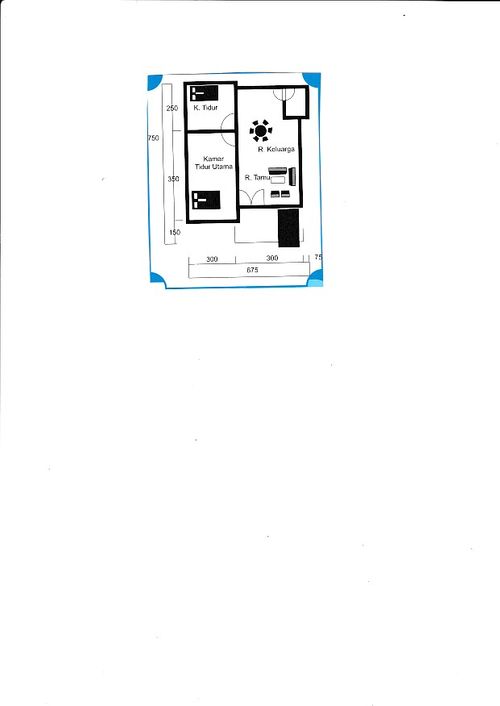 foto denah rumah tipe 36 perumahan Perumahan Villa Mutiara Residence X