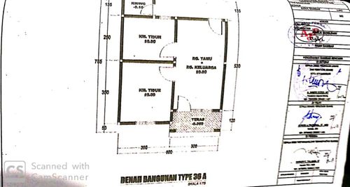 foto denah rumah tipe T36  perumahan GRIYA PERMATA INDAH