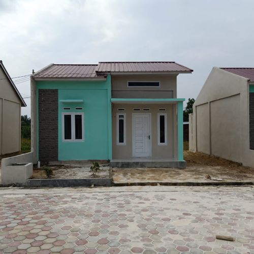foto denah rumah tipe 36/108 perumahan Griya Tarai Makmur