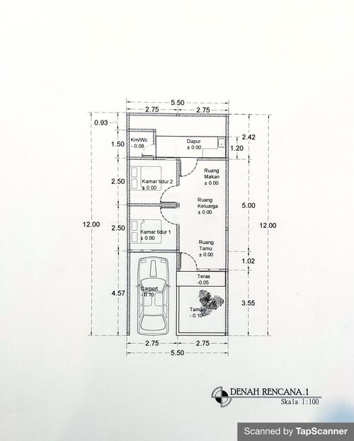 foto denah rumah tipe GRAHA perumahan Jala Graha Kesenden