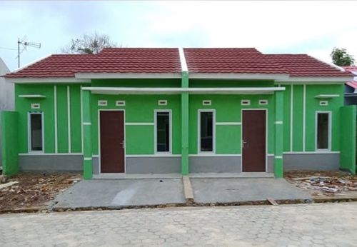 foto denah rumah tipe 36 perumahan Samudra Residance 1