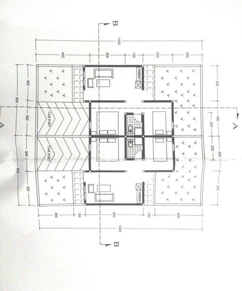 foto denah rumah tipe 36 perumahan CITRA WAHIDIN BINJAI