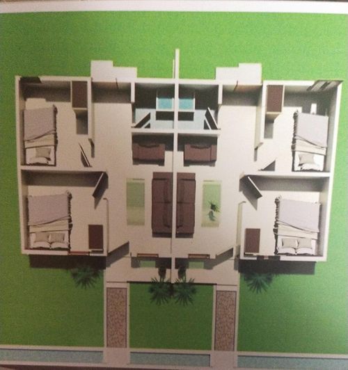 foto denah rumah tipe 30 perumahan PALMA RESIDENCE