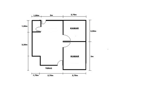 foto denah rumah tipe 36 perumahan ABILA