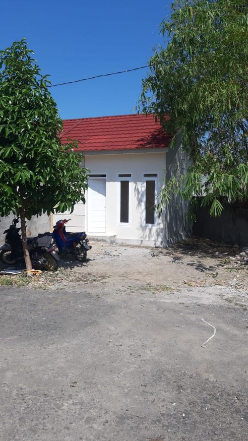 foto denah rumah tipe 25/70 perumahan MAVILLA DAMAI 2