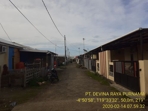 foto denah rumah tipe 36/78 perumahan RAYA PURNAMA 1