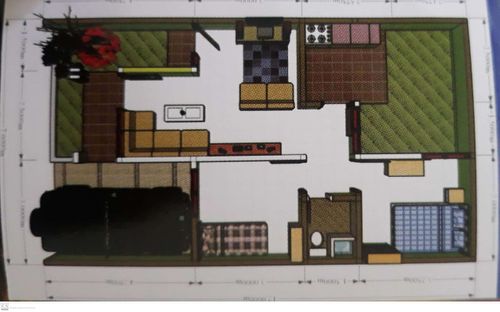 foto denah rumah tipe 47 perumahan De' Paciran Residence