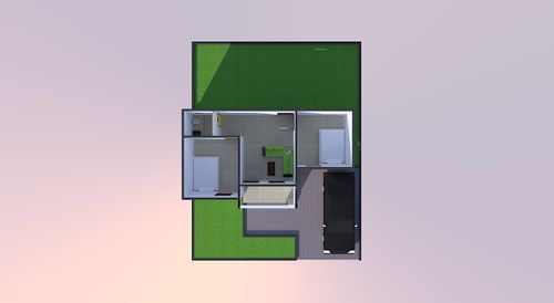 foto denah rumah tipe 36+ perumahan Shakeela Permata