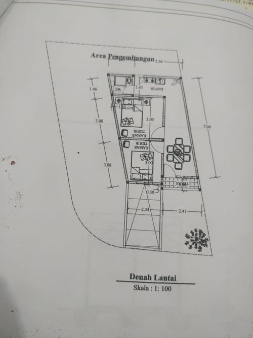 foto denah rumah tipe RUMAH TAPAK perumahan WISMA INDAH LESTARI TAHAP III