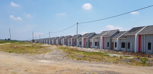 foto denah rumah tipe Subsidi perumahan Griya Modopuro Perkasa