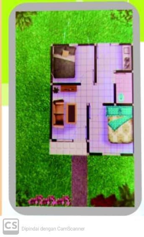 foto denah rumah tipe KOMERSIL  perumahan Kementrian Agama 