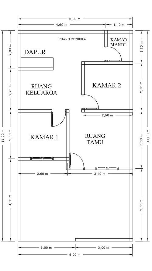 foto denah rumah tipe 36 perumahan PESONA KAHURIPAN TAHAP 2
