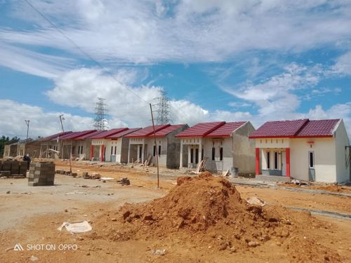 foto denah rumah tipe - perumahan Griya Meranti Residence