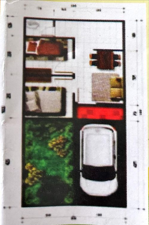 foto denah rumah tipe 30/60 perumahan GREEN MUTIARA 2