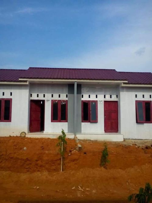 foto denah rumah tipe J 36/72 Deret perumahan PURI ASRI TARAMEDANG RESIDENCE TAHAP IV