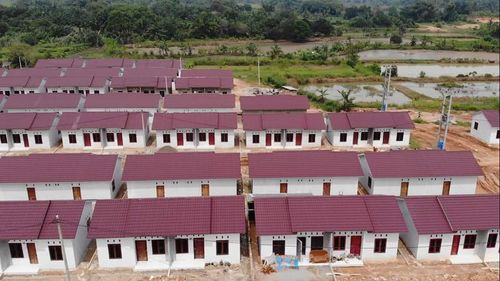 foto denah rumah tipe J 36/84 Plus Kopel perumahan PURI ASRI TARAMEDANG RESIDENCE TAHAP IV