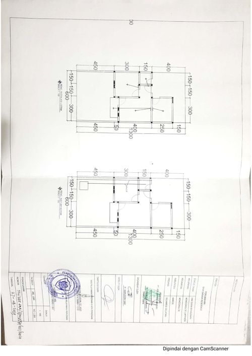 foto denah rumah tipe 36 perumahan BINA SARANA RESIDENCE