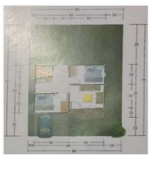 foto denah rumah tipe 36/112 perumahan Arafah Residence