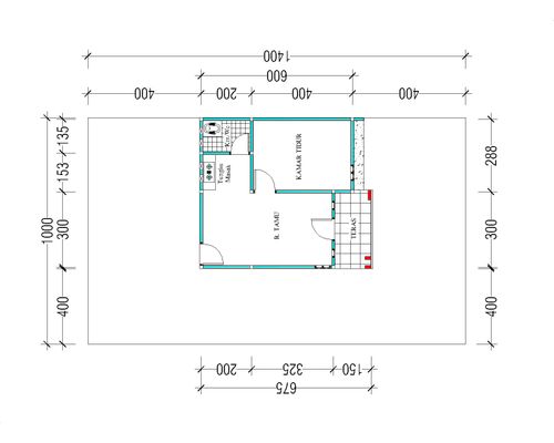 foto denah rumah tipe Subsidi perumahan Griya Permata Barokah 2