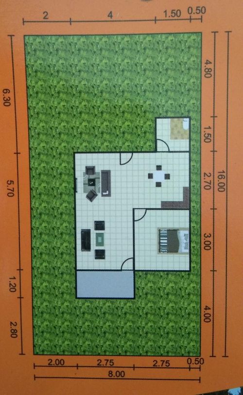 foto denah rumah tipe 36 perumahan FAMILY FORTUNA