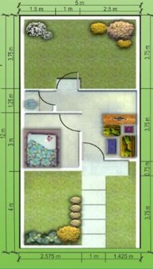 foto denah rumah tipe 22/60 perumahan Arafah Residence