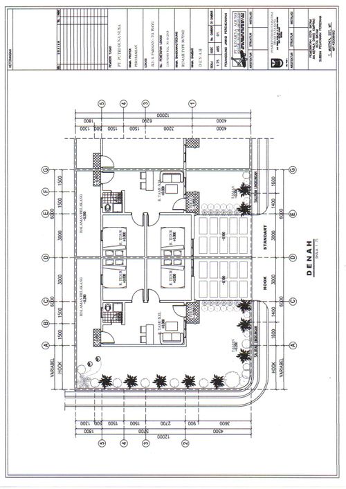 foto denah rumah tipe 36/99.69 perumahan PERUMAHAN PESONA BUKIT LAGUNA 2