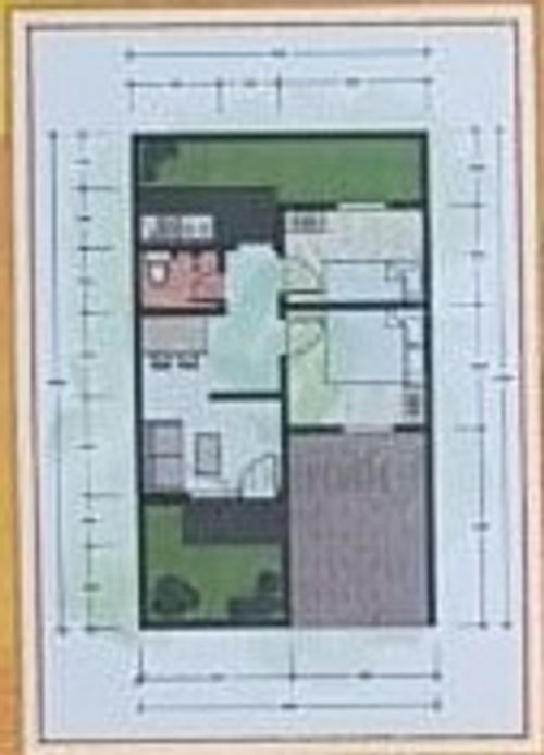 foto denah rumah tipe 30/60 perumahan RAJEG MEKAR RESIDENCE