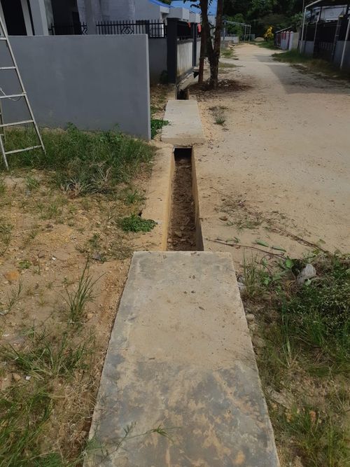 foto denah rumah tipe 36 perumahan Puri lestari