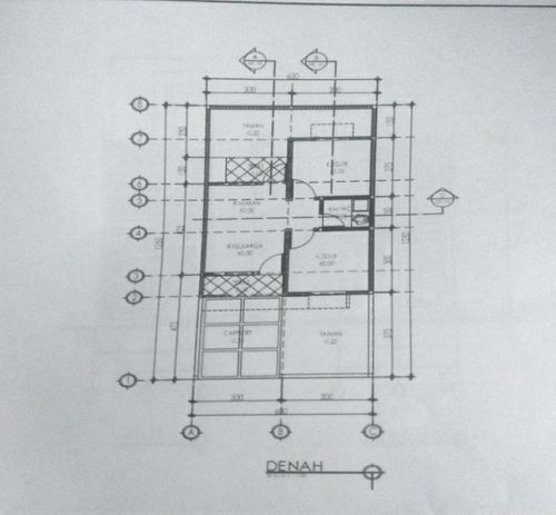 foto denah rumah tipe 36 perumahan Beringin indah