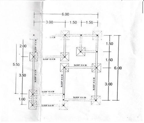 foto denah rumah tipe 36 perumahan PONDOK PALEM 2