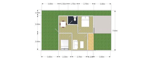 foto denah rumah tipe RSH perumahan ANUGERAH RESIDENCE 3